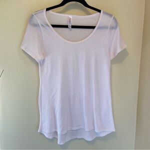 Lularoe Hi Low T-shirt Pastel Baby Pink size XS